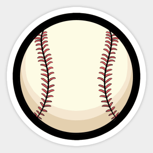 Baseball Ball Sticker